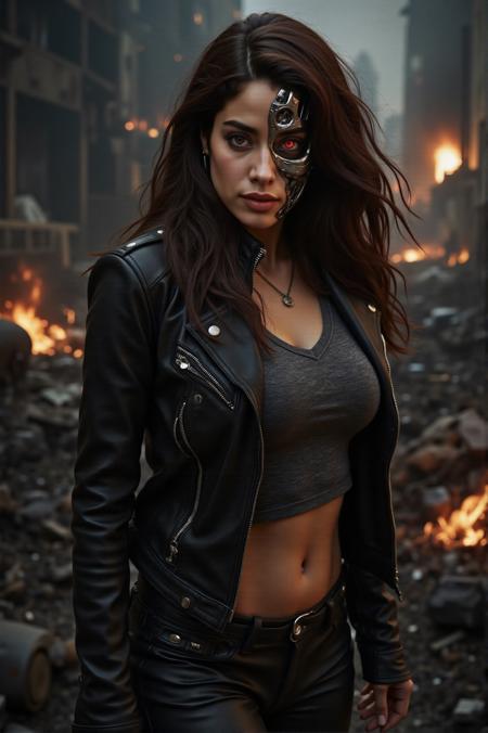 Janhvi Kapoor (Indian actress Flux + SDXL Lora)