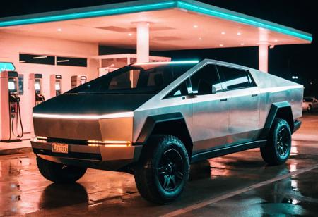 Tesla Cybertruck SDXL