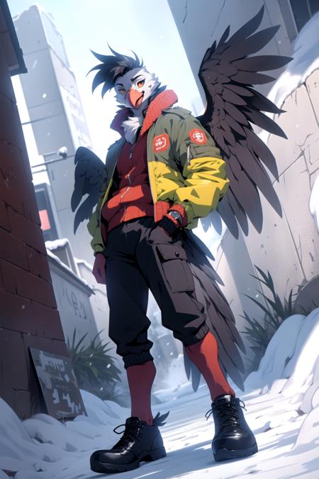 Anthro Birds LoRA