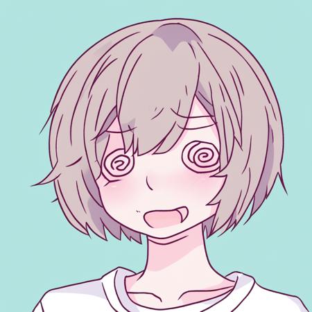 Anime eyes X and @