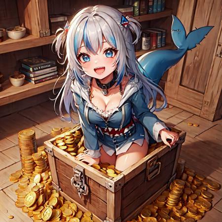 Treasure Chest Gift / Concept/ Pose/ by YeiyeiArt