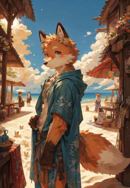 Indigo Furry mix