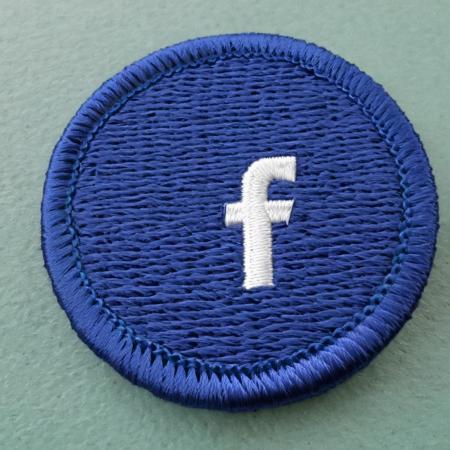 Merit Badge Embroidered Patch Style XL