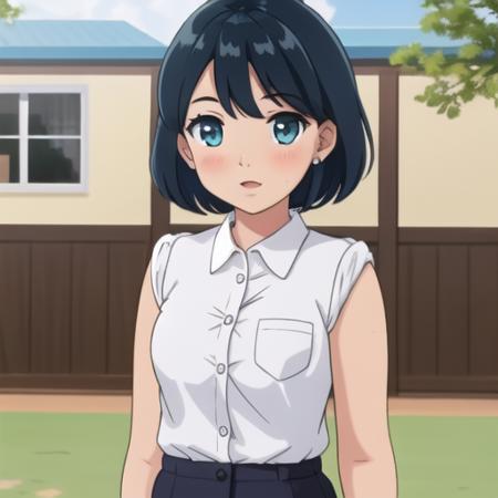 Rolled sleeves (Buruma, collared shirt, etc)