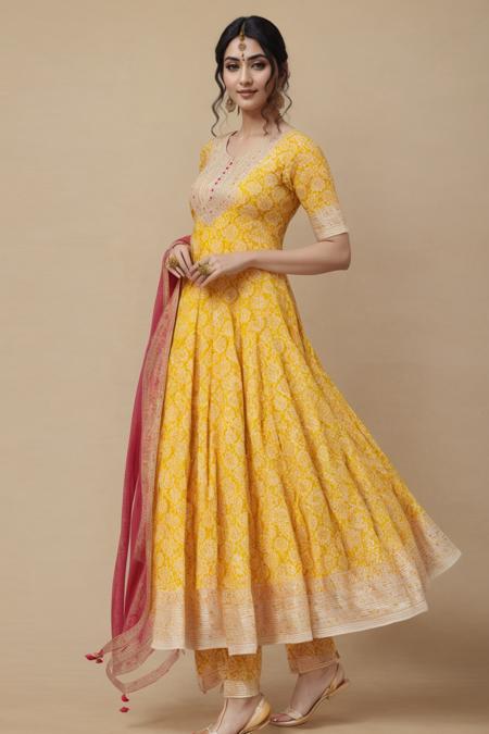 Anarkali Suit (Indian Style Clothes)