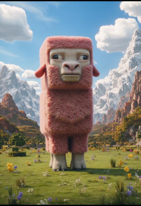 Minecraft Movie Flux Lora - by Lâm Panda版本v1.0 (ID: 808207)