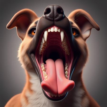 dog mouth