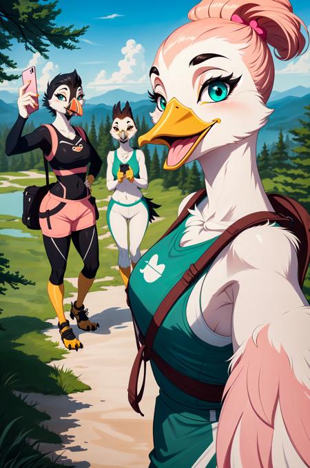 Anthro Birds LoRA