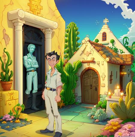 Leisure Suit Larry - Wet Dreams Don’t Dry - Style LoRA