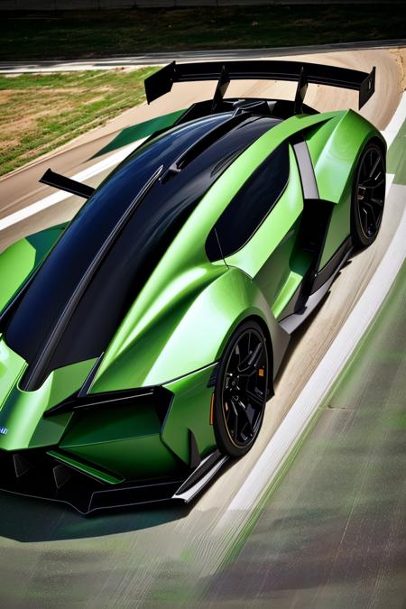 Futuristic SuperCar Generator Concept