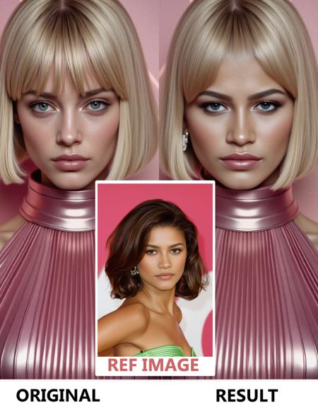 Flux PuLID Face Swap Inpainting Consistent Character Workflow版本v1.0 (ID: 1040051)