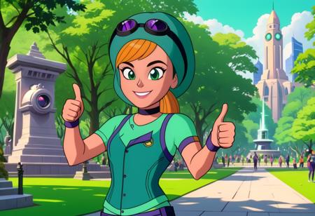 Mysticons heroines character pack版本Emerald (casual outfit) (casual outfit)