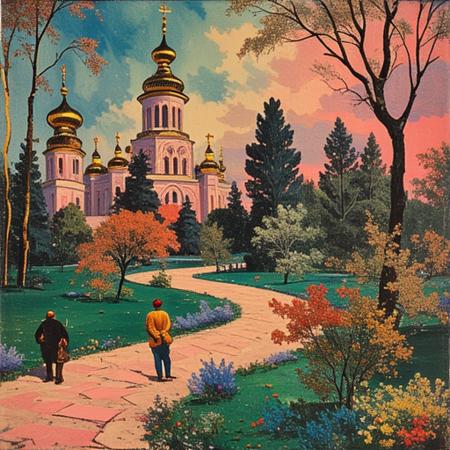 style of Boris Kustodiev [FLUX] 263