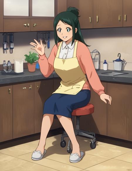 緑谷引子:僕のヒーローアカデミア[inko midoriya:My Hero Academia] 29yo Ver Pony.