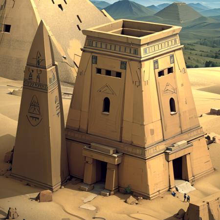 Stylized Setting (Isometric) SDXL & SD1.5
