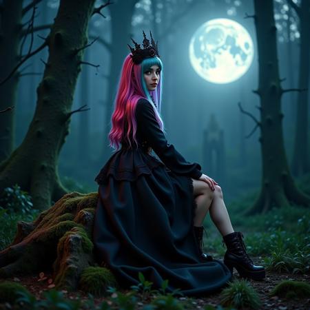 female goth, emo, punk, alt, scene