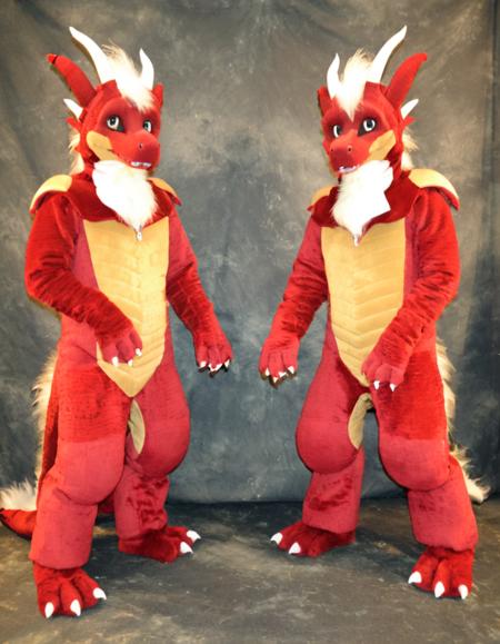 FurryCosplay - SDXL/Pony/Mix版本Dragon Furry Costume (ID: 420739)