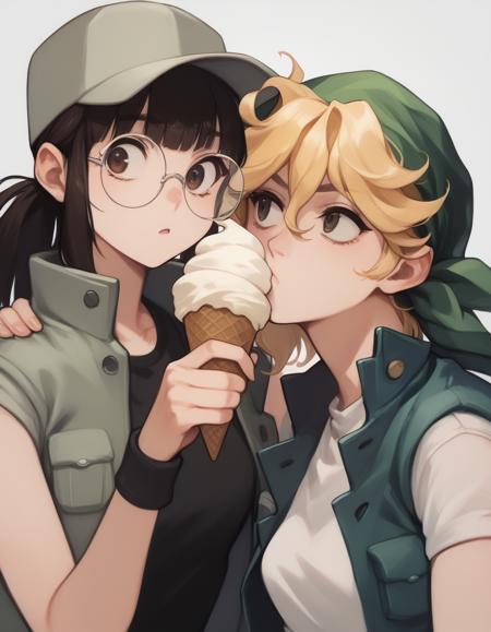 Fio and Eri / Metal Slug (Pony)