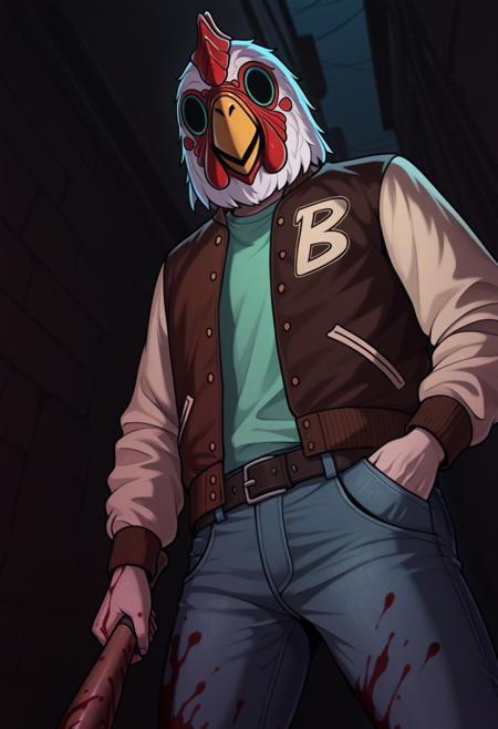 Jacket | Hotline Miami | [IllustriousXL]版本v1.0 (ID: 1086025)