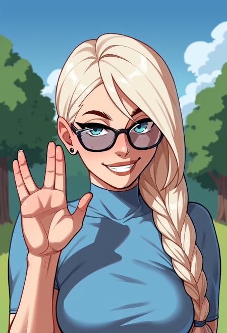 Vulcan Salute (Flux and Pony)