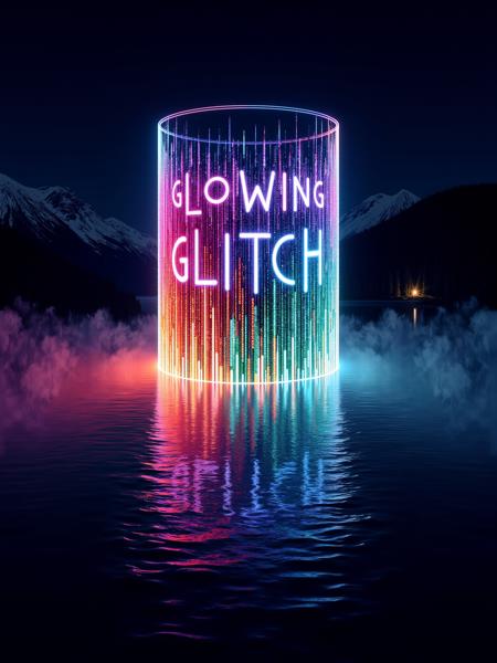 Glowing Glitch FLUX &SDXL版本FLUX (ID: 854031)
