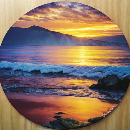 Circle | Style Oil Painting