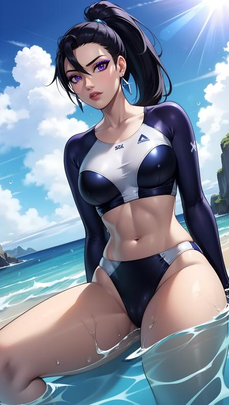 Kai'Sa K/DA From ( LEAGUE OF LEGENDS ) LoRA版本v1.0 (ID: 412263)