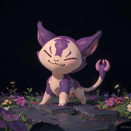 Shadow Skitty - Halloween Form (Fakemon) (Pokedex #0300)