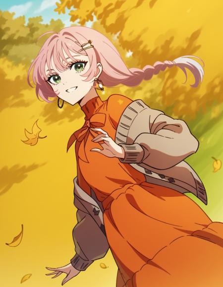 Pink Haired Girl - 『COLORs』【荒木哲郎×SawanoHiroyuki[nZk]：Hata Motohiro】 - COMMISSION