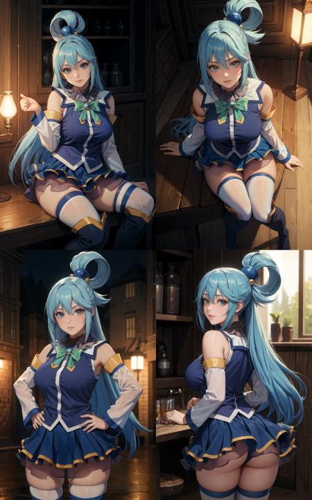 Aqua | Konosuba | 6 Attires