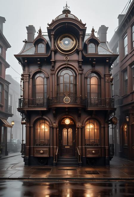 Dynamic Wildcard - steampunk house unleashed