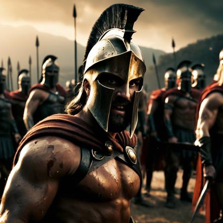 Spartan warrior cinematic style (300) XL + F1D