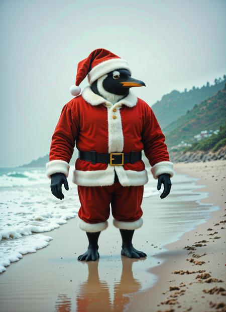 Santa Penguin [SDXL]