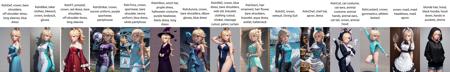 Rosalina (13 Outfits) | Character LyCORIS