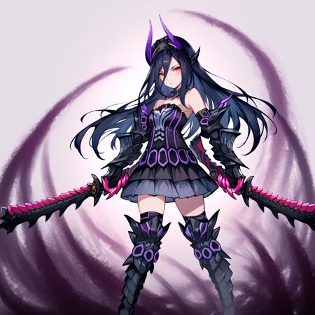 Monster Hunter -  Black eclipse dragon princess (地を暗黒に染めし 黒蝕の竜姫) (Gore Magala\ ゴア・マガラ) PonyXL