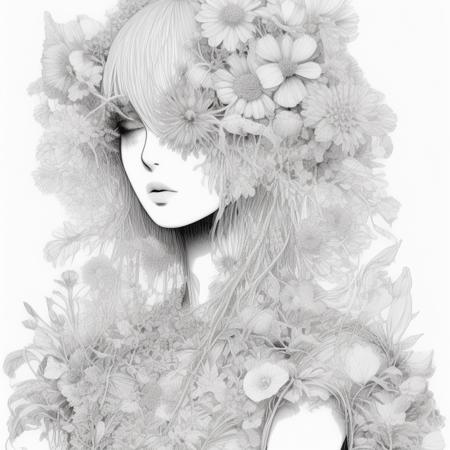 Flower Man 地獄楽_SD1.5Lines\Light Color