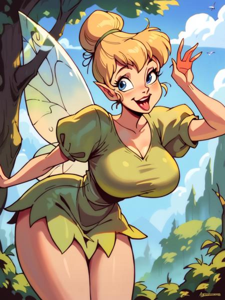 Tinker bell (Peter Pan) Disney - FLUX | SD 1.5 | XL PONY | Illustrious XL - by YeiyeiArt