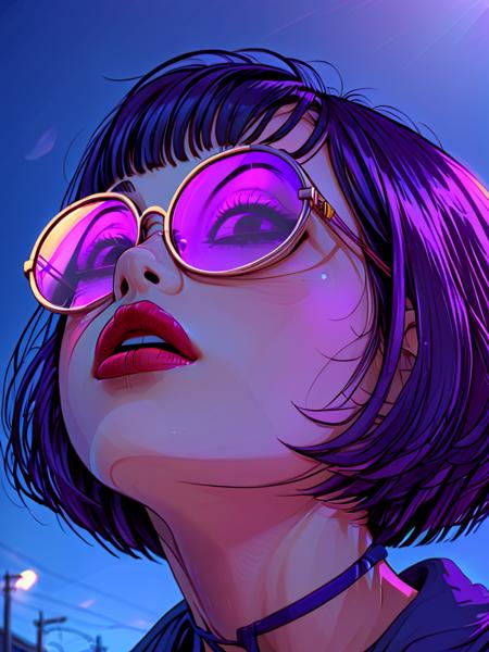 Retro neon style [FLUX+SD+XL+Illustrious-XL+Pony]