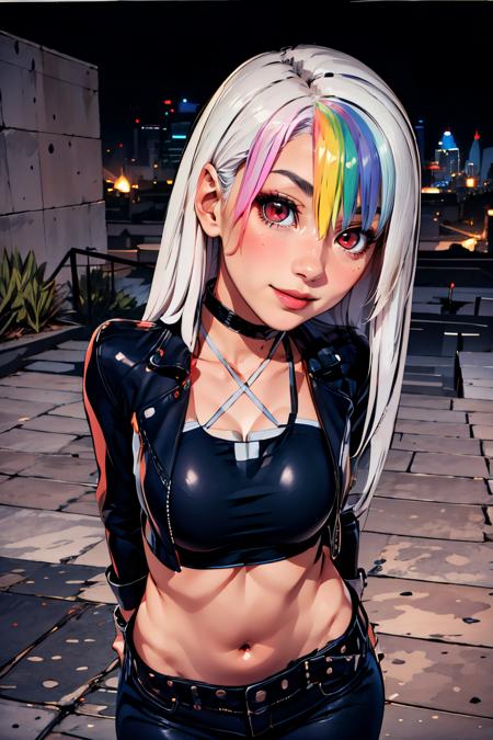 Roxy Rainbow: Midnight Raver (Citron OC)  [Pony & SD1.5]
