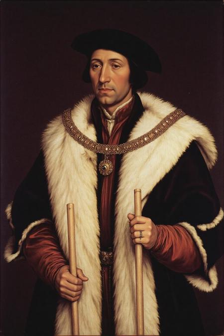 Tudor Portrait Splendour:  Hans Holbein the Younger Style