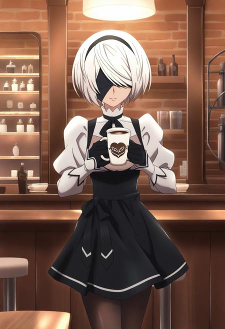 2B (YoRHa 2-gou B-gata) - [NieR - Automata Ver1.1a] - Commission
