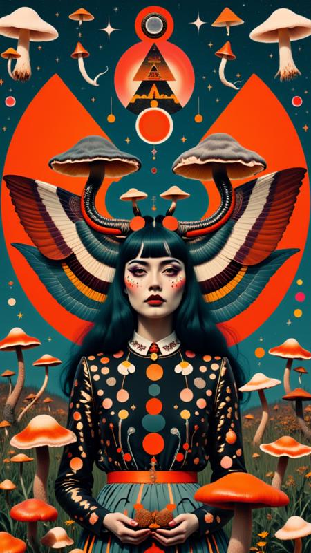 Geometric Woman版本Flux d v1.0 (ID: 743778)