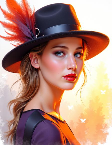 Jennifer Lawrence版本Flux V1.0 (ID: 832432)