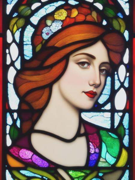 Stained Glass Portrait