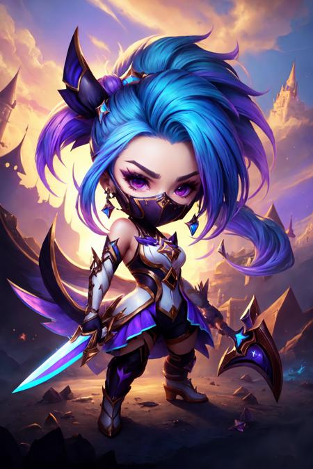 Star Guardian Akali from League of Legends