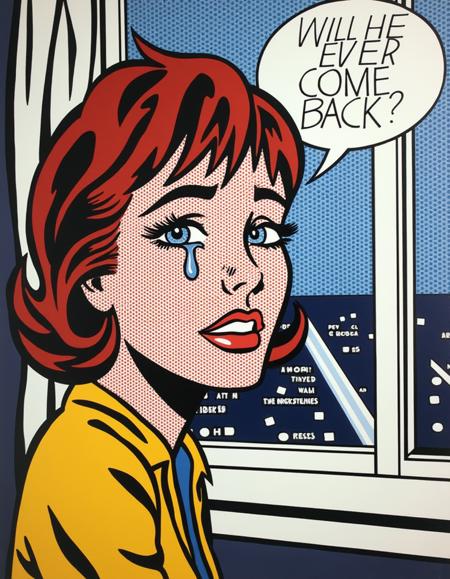 Lichtenstein Pop Style