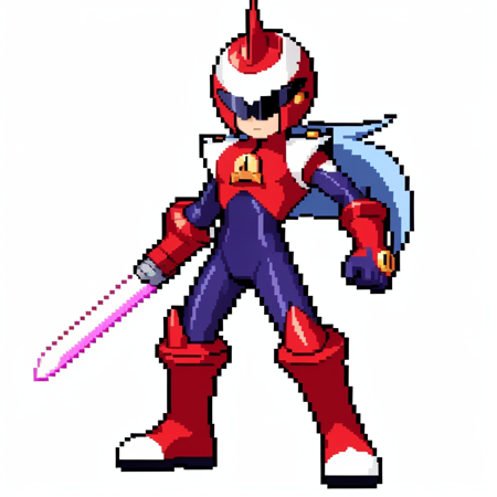 ProtoMan.EXE - MegaMan NT Warrior - Character LORA