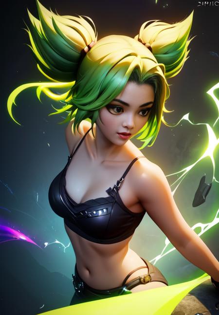 Zeri - The Spark of Saun - League of Legends