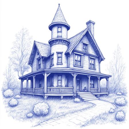 Pen drawings (FLUX)