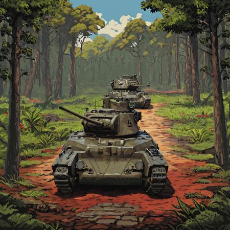 Matilda Tank (SDXL)